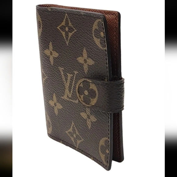 Louis Vuitton Bifold Vintage Square Elise Monogram Wallet Purse Double Sided - Picture 3 of 11